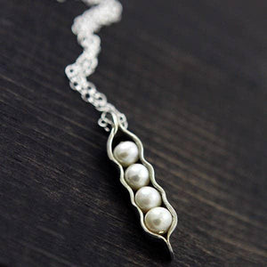 Necklace - Sweet Peas In A Pod
