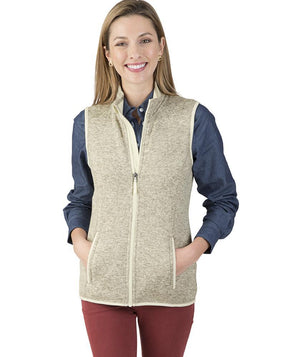 Pacific Heathered Vest 5722 - Oatmeal
