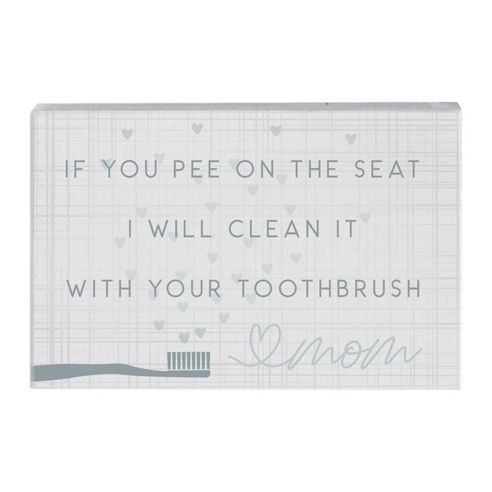 Your Toothbrush - Small Talk Rectangle