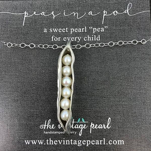 Necklace - Sweet Peas In A Pod