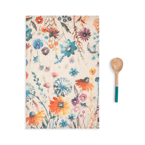 Kitchen Towel & Utensil Set - Meadow Flowers