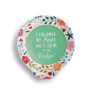 Ceramic Spoon Rest - Followed My Heart