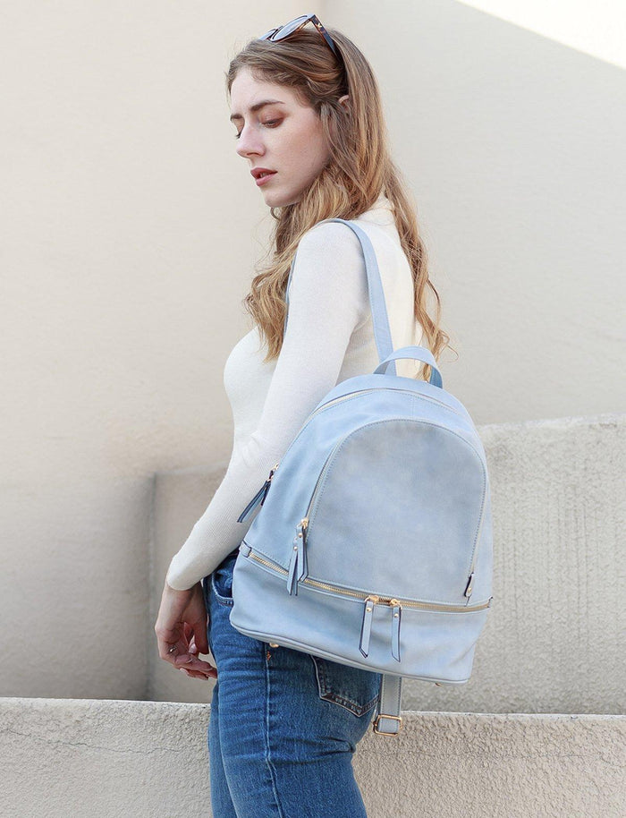 Blake Triple Zip Pocket Backpack