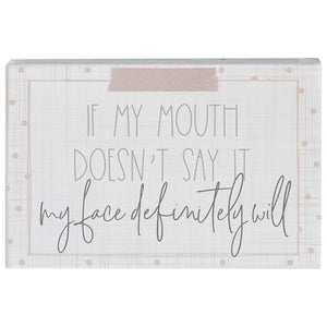 If My Mouth - Small Talk Rectangle
