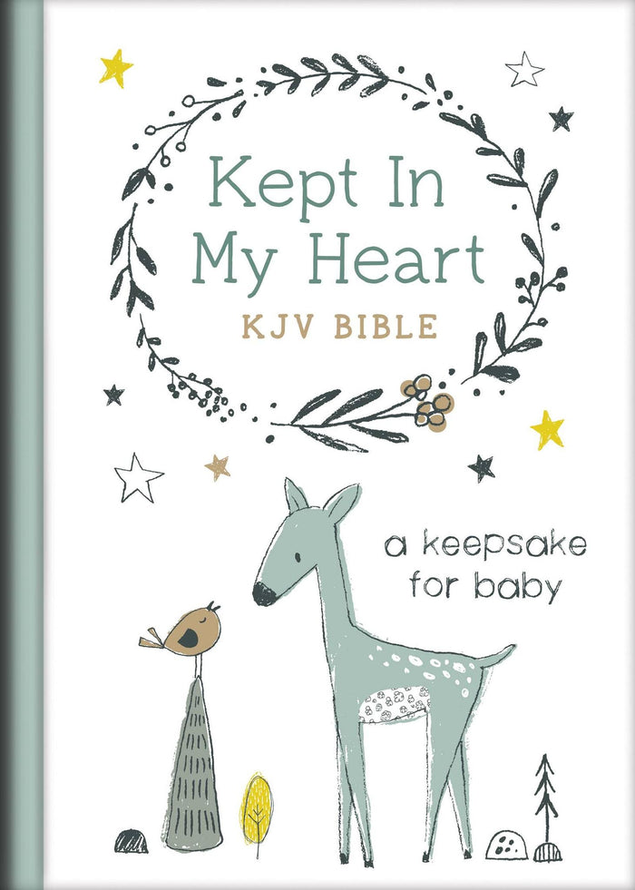 Kept in My Heart KJV Bible - Hazel Woodland
