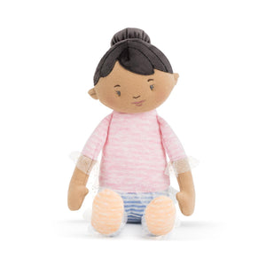 Strong Little Girl Dolls - Black Haired Doll
