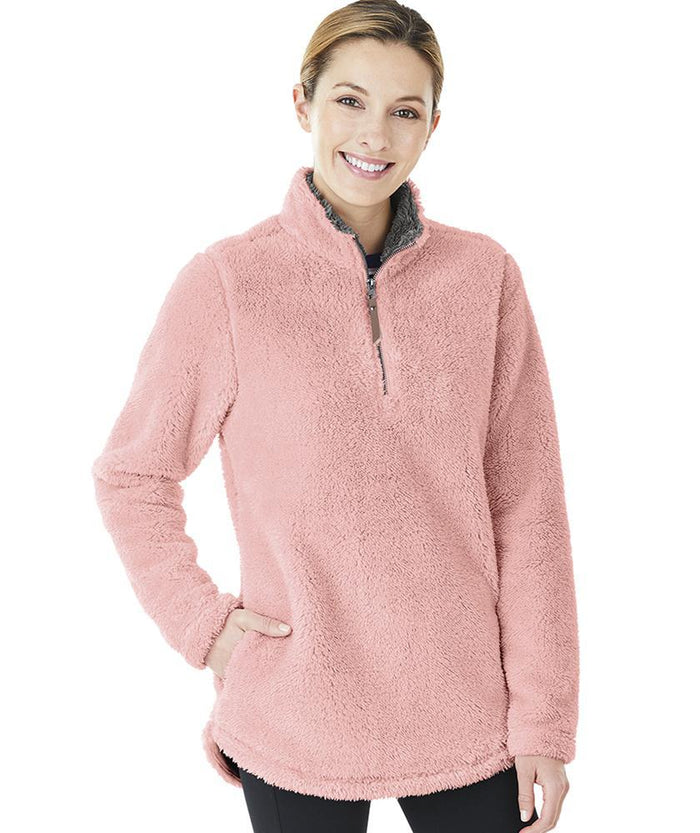 Newport Fleece Pullover 5876 - Powder Pink