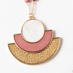 Simply Noelle Island Breeze Geometric Necklace