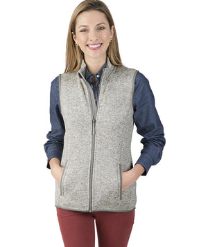 Pacific Heathered Vest 5722 - Light Grey