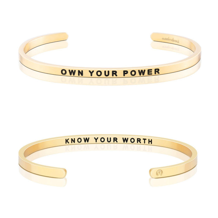 Bracelet - Own Your Power, Know Your Worth
