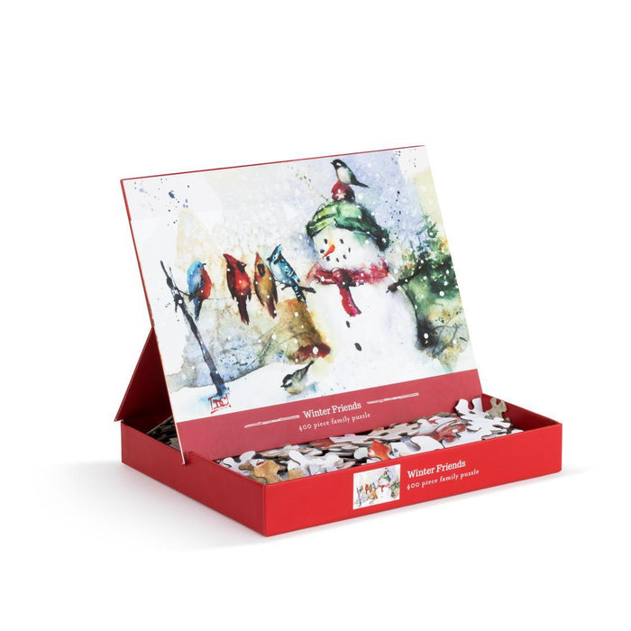Christmas Puzzle - Winter Friends 400 Piece Family Puzzle