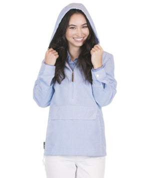 Bar Harbor Pullover 5002 - Blue Seersucker