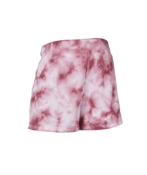 Women's Clifton Shorts 5258 - Washed Red Tie-Dye