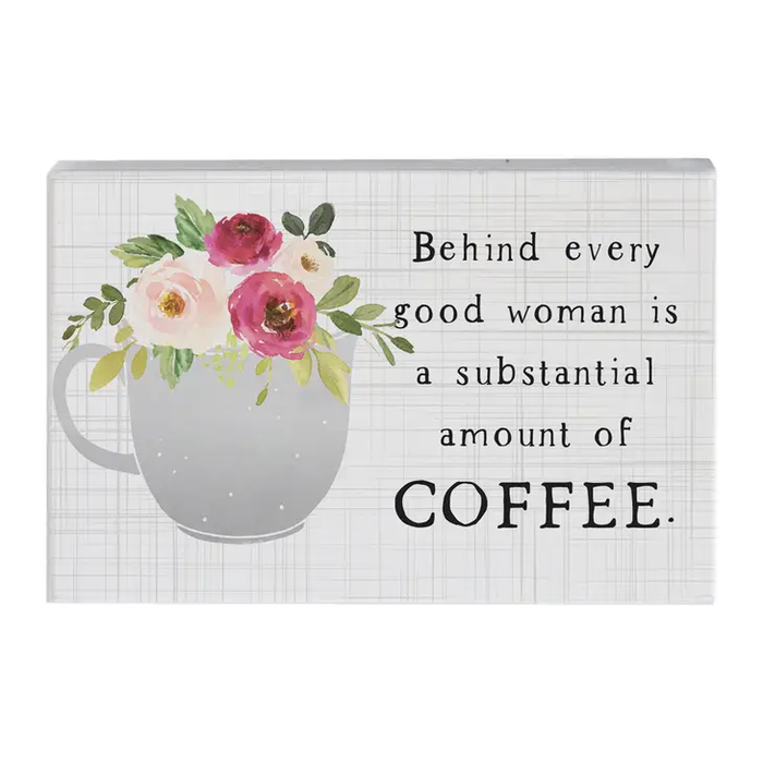 Behind Every Woman - Small Talk Rectangle
