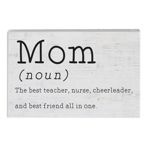Mom Noun - Small Talk Rectangle