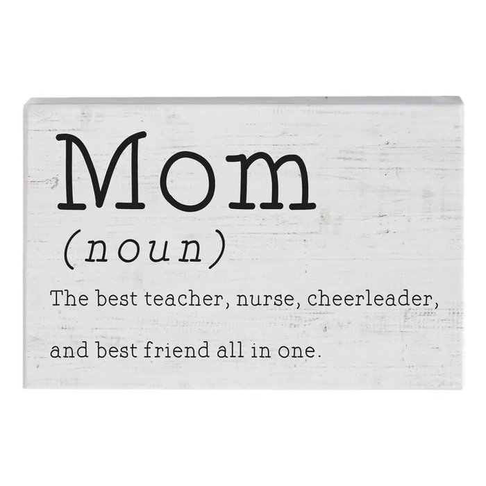Mom Noun - Small Talk Rectangle