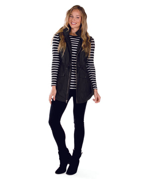 Women's Bristol Utility Vest 5038 - Black