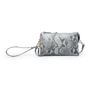 Riley Python Crossbody Wristlet