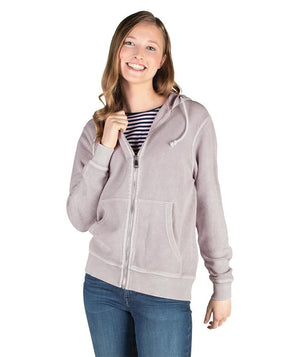 Camden Full Zip Hoodie Sweatshirt 9037 - Dusty Lilac