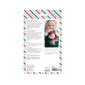 Itzy Pal Plush & Teether - Holiday Bear