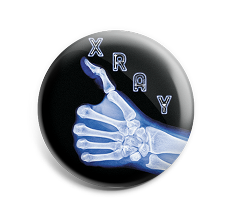 Badge Button - Printed - Thumbs Up