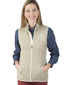 Pacific Heathered Vest 5722 - Oatmeal