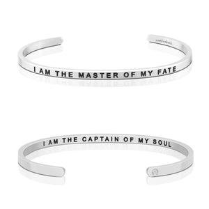 Bracelet - I Am The Master of My Fate
