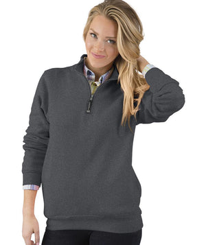 Crosswind Qtr Zip Sweatshirt 9359 - Dark Charcoal