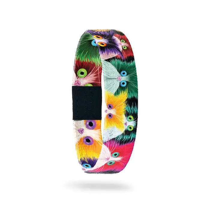 ZOX Wristband - Protecc & Attacc Cats Animal Pet Lover - Medium Size
