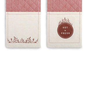 Double Oven Mitt - Hot & Fresh