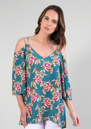 Simply Noelle Tropical Retreat Top - Small/Medium (8-10)