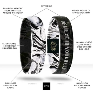 ZOX Wristband - Believe in Yourself - Kids Size