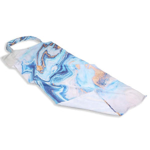 Marbled Beach Towel and Tote - Two-in-One
