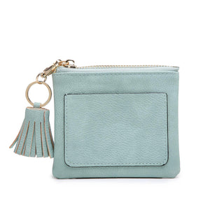 Lena Coin Pouch w/ Tassel Zipper Pull