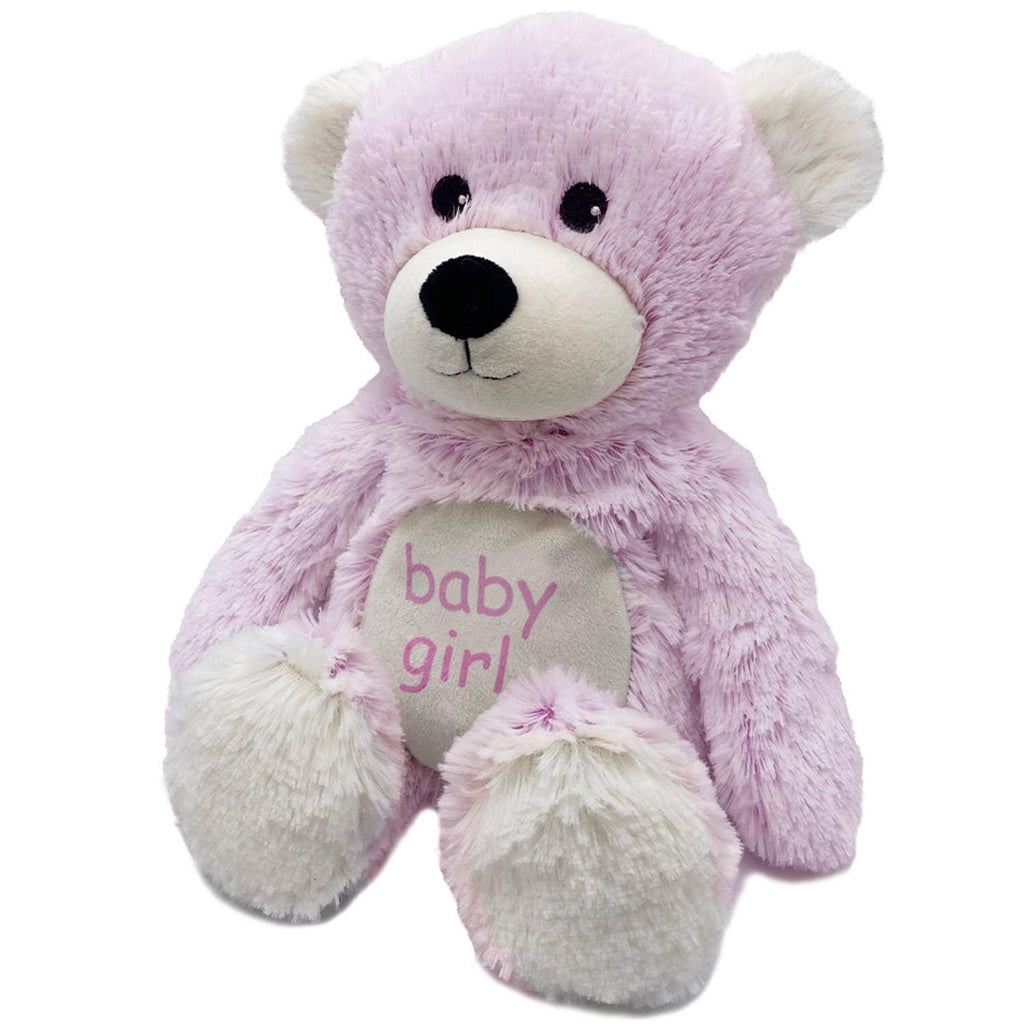 Baby Girl Bear Warmies - 13"