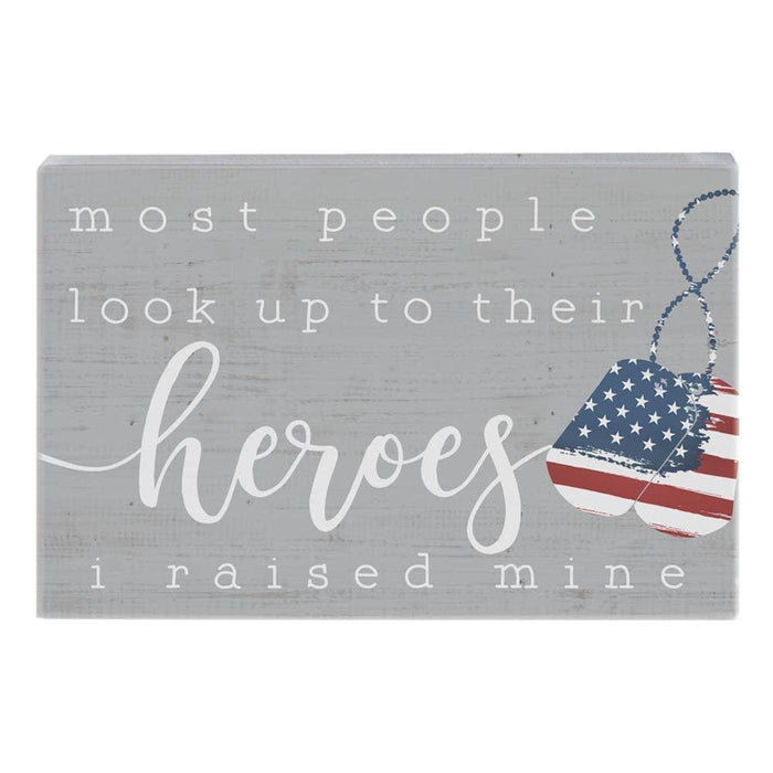 I Raised My Hero - Small Talk Rectangle