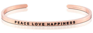 Bracelet - Peace, Love, Happiness