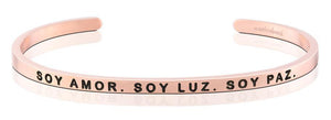 Bracelet - Soy Amor. Soy Luz. Soy Paz.