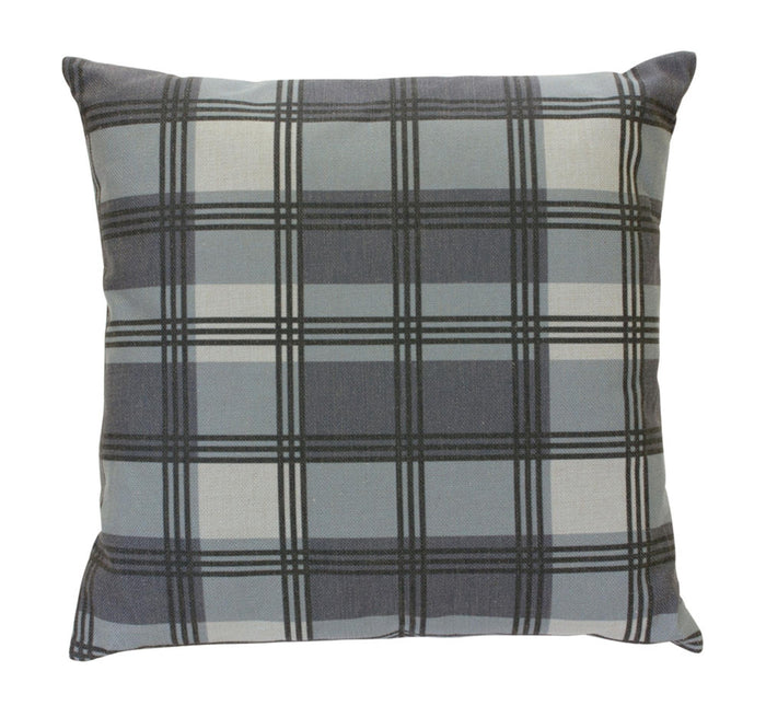 Plaid Pillow - 18.5" Polyester