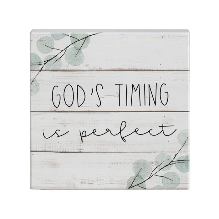 God's Timing is Perfect - Small Talk Square