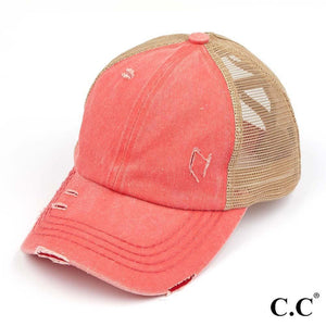 C.C. Criss Cross Pony Cap