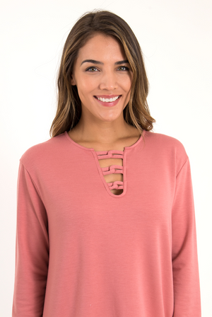 Simply Noelle Drop And Give Me Zen Pullover - Small/Medium (8-10)