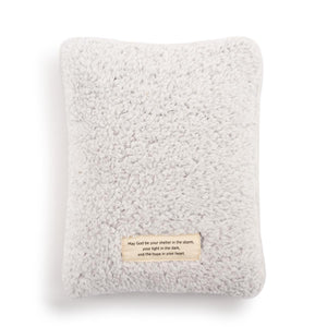 Prayer Pillow - Hope and Healing (Light Gray)