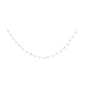 Christmas - Lit Snowflake Garland