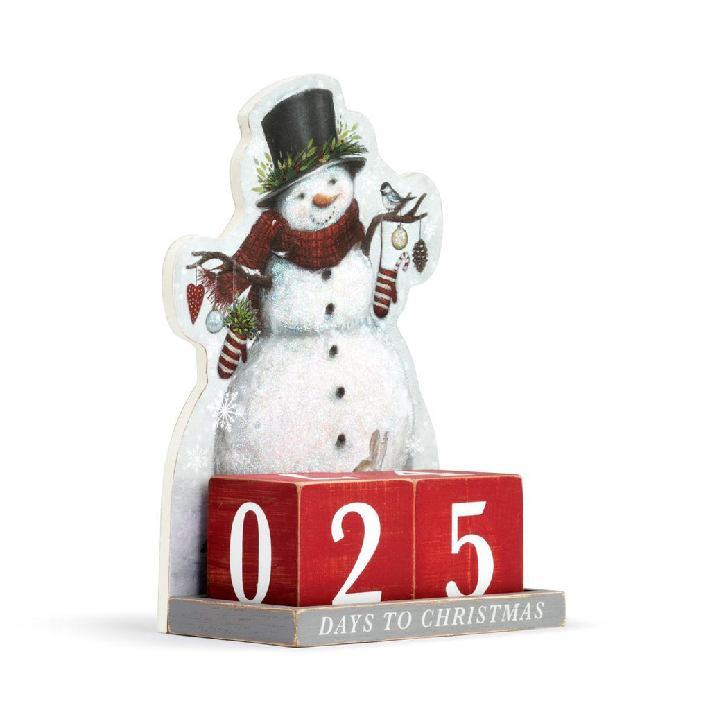 Christmas - Woodland Snowman Christmas Countdown
