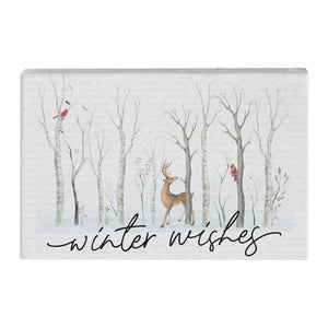 Winter Wishes - Small Talk Rectangle