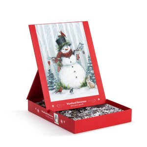Christmas Puzzle - Woodland Snowman 500 Piece