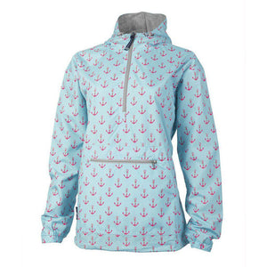 Chatham Anorak Print 5809P - Anchor Aqua/Pink