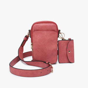 Parker 3 Compartment Crossbody w/ Pouch