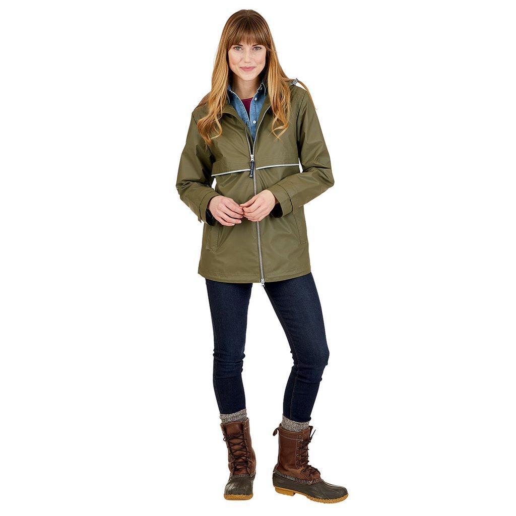 Rainjacket 5996 - Olive/Plaid